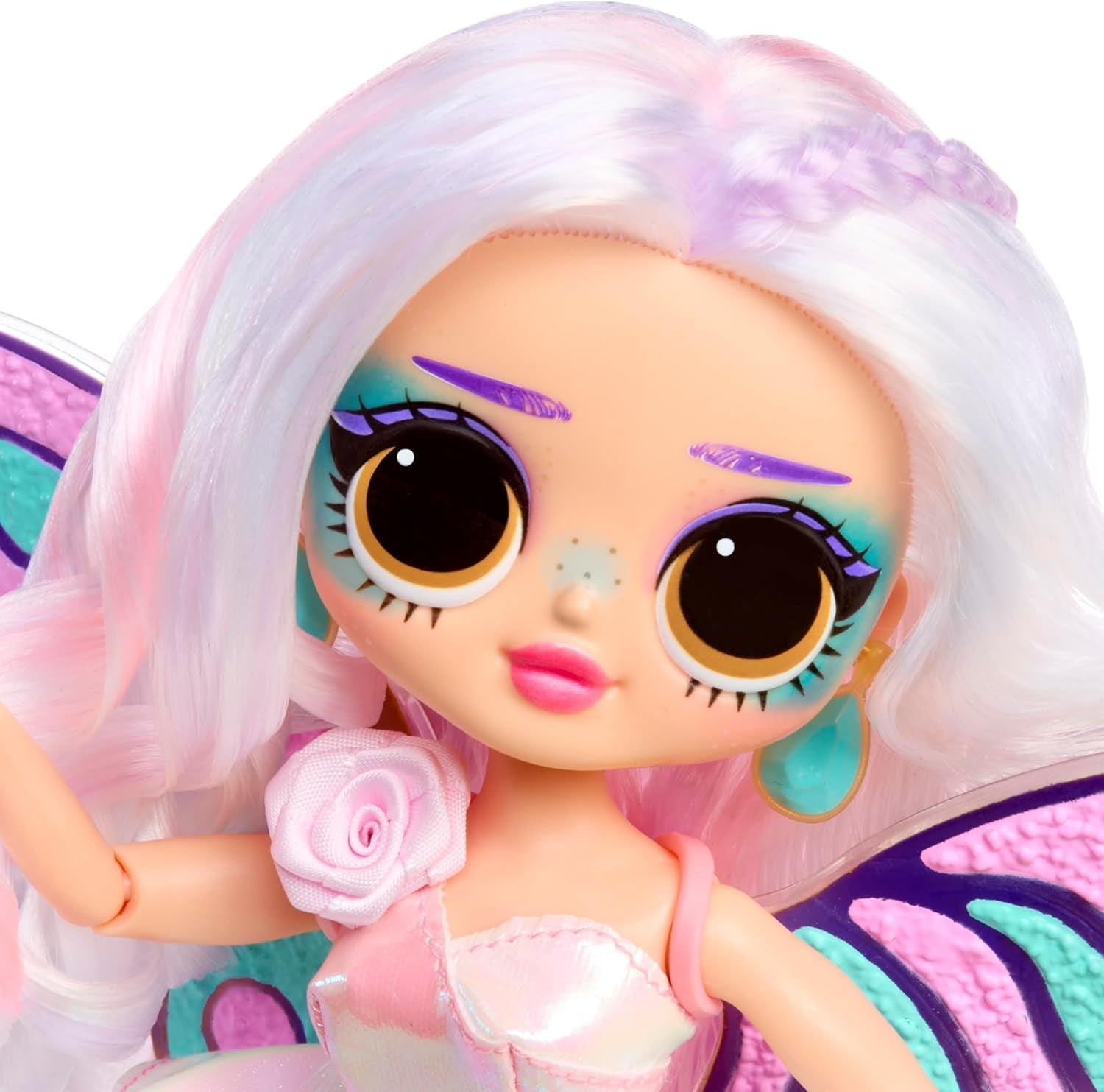 LOL Überraschung! OMG Eye Spy-Serie – Fee – Enthält 1 Puppe mit Outfit und Zubehör, Rätsellösung und Überraschungsentdeckung, 4 Sammelpuppen