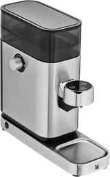 WMF Lumero Espressomaschine, Siebträger, 1400 Watt, Siebträger, 3 Einsätze, für 1-2 Espressotassen, auch für Kapseln, 15 bar, Tassenhalter, Milchaufschäumer, Edelstahl matt