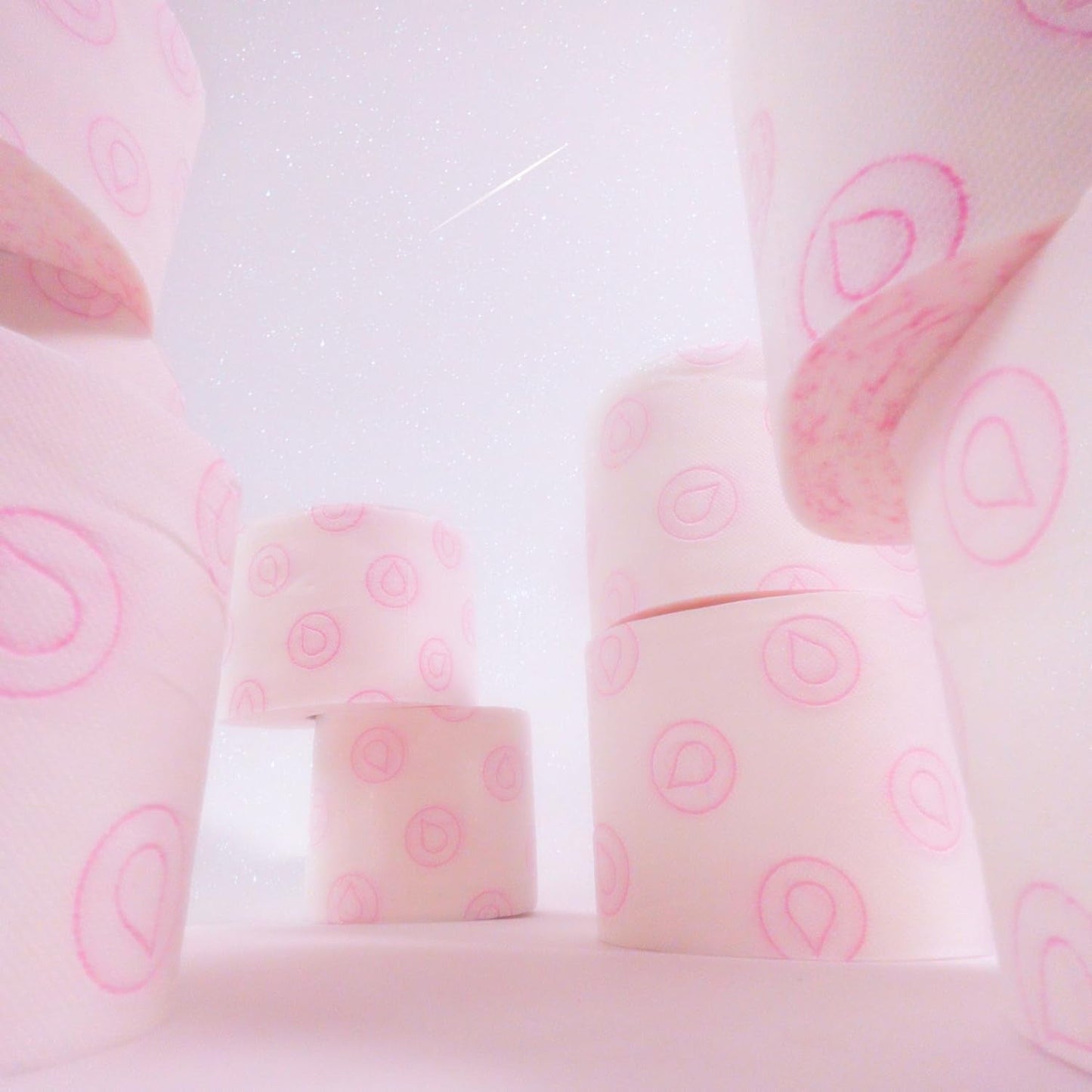 Renova - Toilettenpapier Skin Care Plus, dekoriert, parfümiert - 12 Rollen (Toilettenpapier)