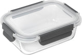 KUHN RIKON 24031 Glasbehälter, Glas, transparent Frischhaltedosen Naty Shop Single 0,64 L