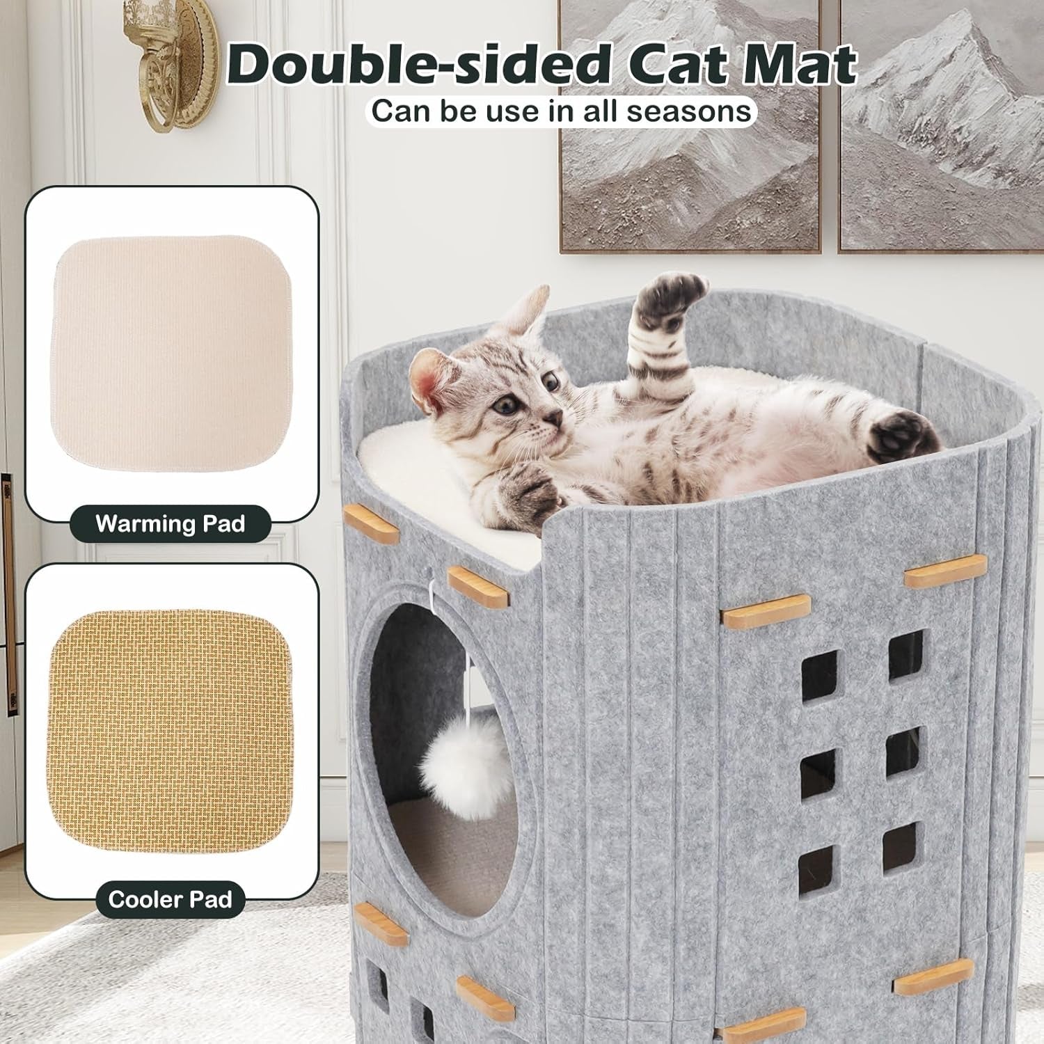 Decken und Möbel, Haustiere, Höhlen und Häuser, Katzen, Betten für Katzen, Katzenbetten, Matratzen