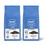 von Amazon Kaffeebohnen, entkoffeiniert, Lichte Röstung, 2 kg (2 Packungen mit 1 kg), Rainforest Alliance zertifiziert