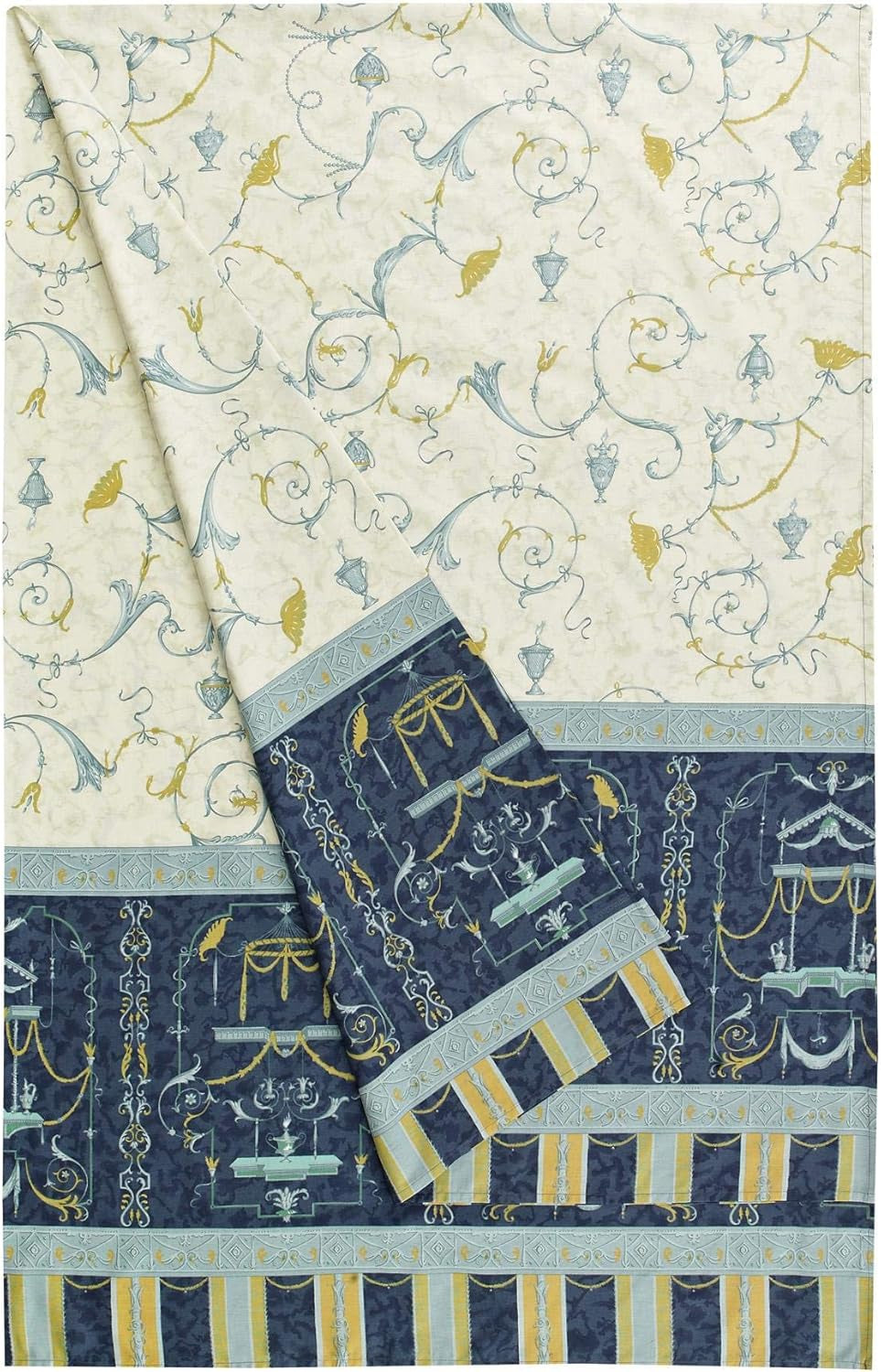 Bassetti OPLONTIS Granfoulard, Baumwolle, blau, 180 x 270 x 1 cm. Betten und Decken Bassetti Blau 180 x 270 x 1 cm