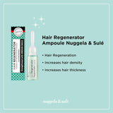 Nuggela & Sulé Haarspülungsampullen erhöhen die Haardichte und -stärke. Nuggela Haarpflege
