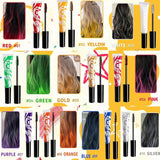 Grüne temporäre Haarfarbe – 14 ml Haarkreide-Haarfärbemittel, waschbarer grüner Haarfärbestift, sofortige Farb-Haarkreide, Karnevalskreide-Haarfärbemittel für Weihnachten, Halloween, Karneval, Cosplay-Haarfärbemittel Naty Shop