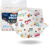 CutiePlusU Erwachsenenwindeln, 10er-Pack, Einweg-Blattwindeln für Damen und Herren, maximale Saugfähigkeit über Nacht – I Love Summer (mittlere Größe 71–96 cm)