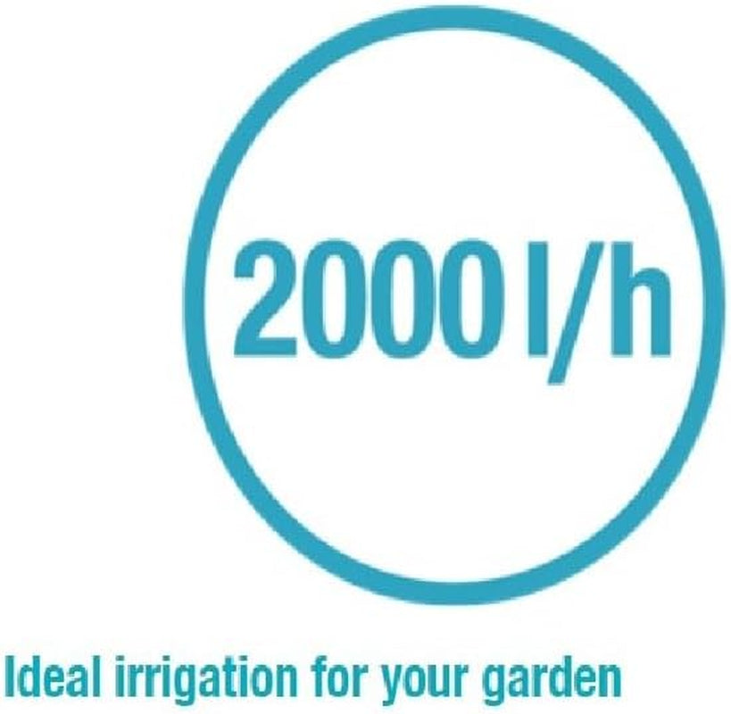Bewässerungssystem Gardena Micro-Drip Basic Unit 2000: Grundgerät zur Druckreduzierung, Wasserdurchfluss ca. 2.000 l/h, schnelle und einfache Anschlusstechnik (1354-20)