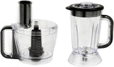 Russell Hobbs Küchenmaschine [Mixer/Gemüsezerkleinerer/Tischmixer/Zerkleinerer/Mixer] Küchenmaschine (Kneten, Mischen und Schneiden), Matte Charcoal Kitchen Naty Shop