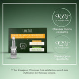 Luxeol Progressive Hair Loss 2-In-1, Programm für 1 Monat – 14 Flaschen à 6 ml Luxeol Haarpflege