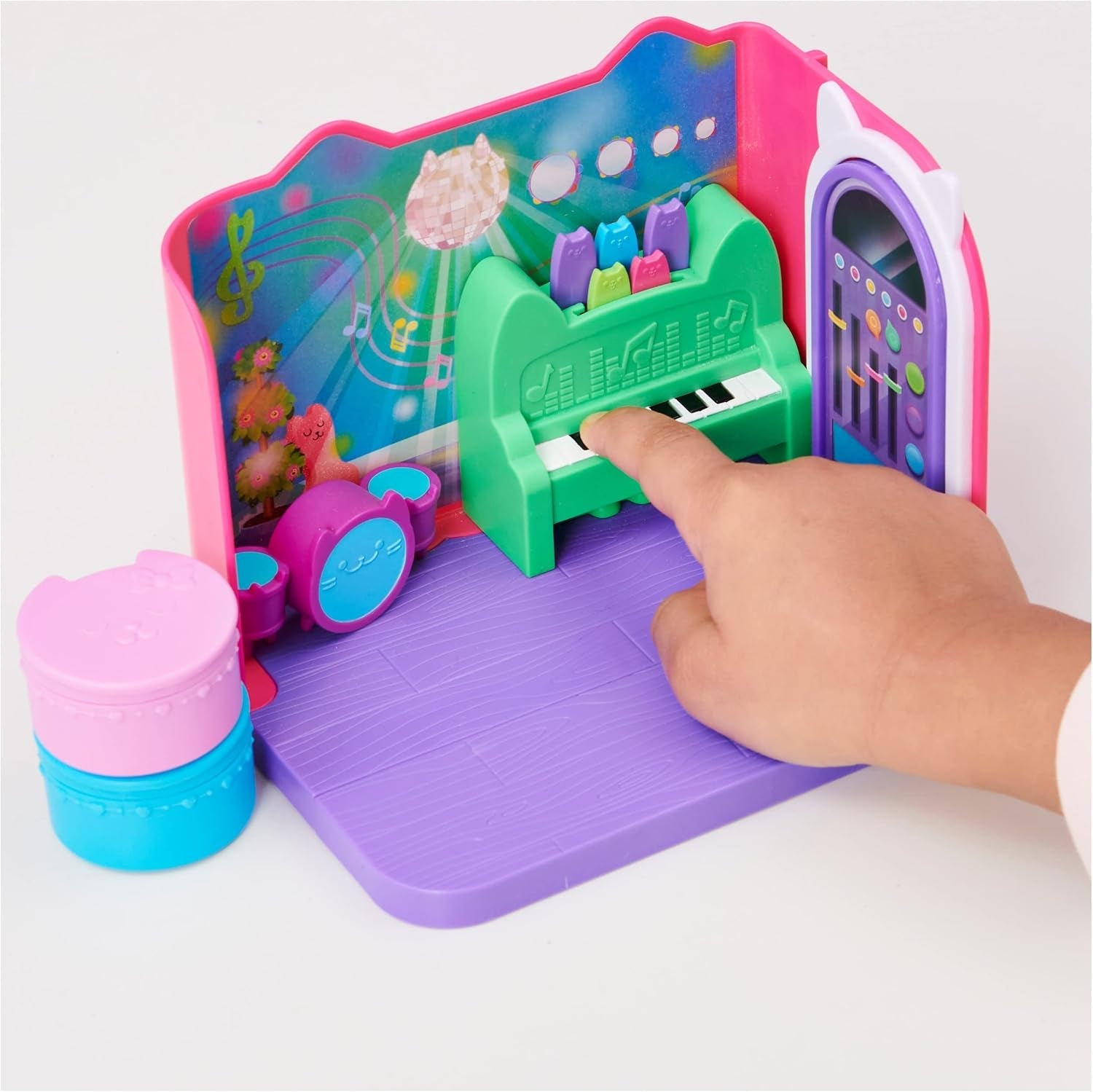 Gabby's Dollhouse Deluxe-Zimmer, Groovy Music Room und Deluxe-Zimmer, elegantes Verwöhnbad, Sea Kitten Bath
