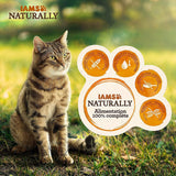 IAMS Natürliches Nassfutter für Katzen in Soße – Hochwertiges Nassfutter mit Fisch für ausgewachsene Katzen, Sea Collection, 12 x 85 g
