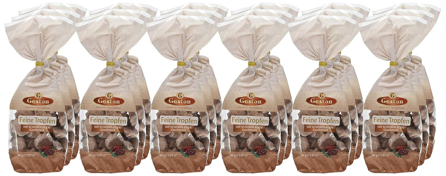 Feine Tropfen mit Schokoladengeschmack, 18er-Pack (18 x 80 g)