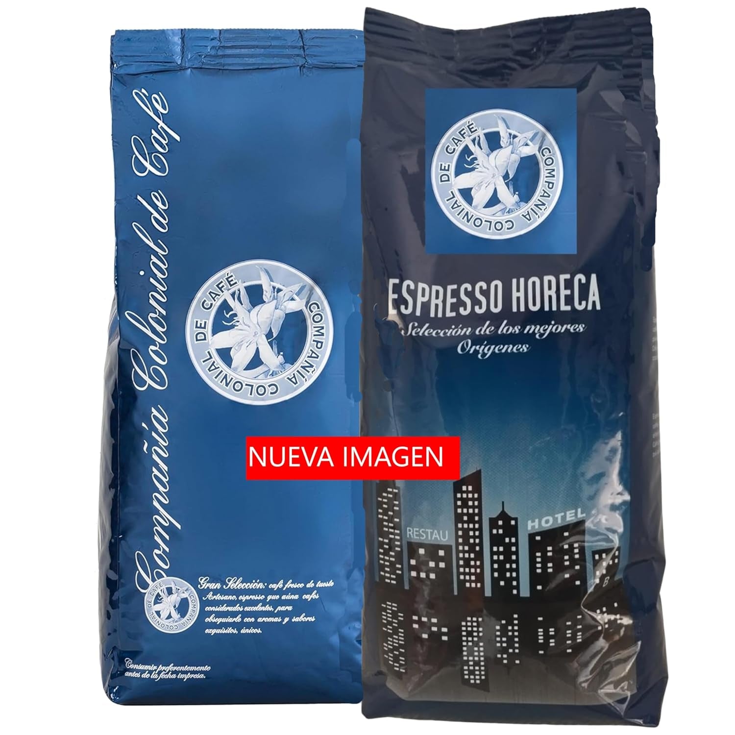100 % natürliche Arabica-Kaffeebohnen 1 kg – Intensiv gerösteter Espressokaffee mit einer Mischung kolumbianischer und brasilianischer Herkunft – Fair Trade.