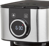 CASO Selection C 10 Thermo Design Kaffeemaschine – Edelstahlgehäuse, 1,2 l Isotherm-Karaffe (10 Tassen), Touch-Bedienung und Timer, Aroma PLUS-Funktion, Permanentfilter, Anti-Tropf-Filter