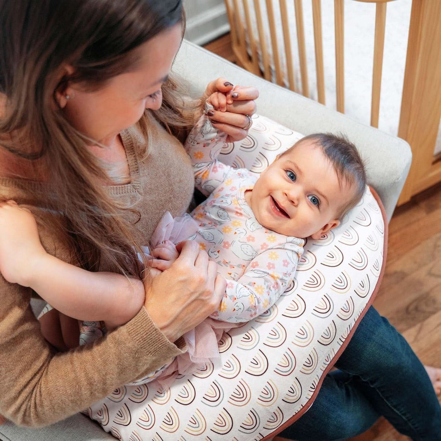 Stillkissenbezug – Bio-Stoff Lebensmittel und Stillzubehör Bebe Naty Shop