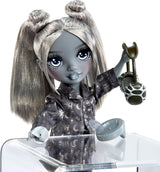 Rainbow High Shadow High Girl's Night – Luna Madison – 28 cm Modepuppe in Grautönen, Graues Haar & Outfit mit Accessoires und Kamm – Für Sammler und Kinder ab 6 Jahren