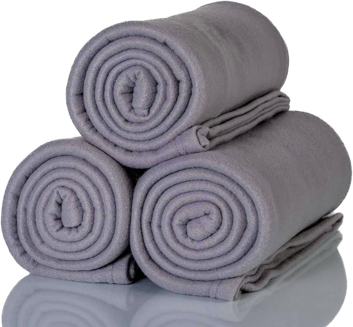 ALCLEAR 3 Stück Öko-Tex-Fleecedecken, Farbe: Anthrazit, große Größe 130 x 160 cm, über 200 g/m2, Sofadecke, Sofadecke, Decke, Wohnzimmerdecke, Picknickdecke, Sofaüberwurf, Decke, Betten und Decken. Besuchen Sie den ALCLEAR-Store Anthrazit, 3 Stück, 130 x 160 cm