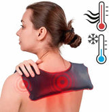 Maximex Moor-Nackenkissen für Mikrowelle, wohltuende Wärme gegen Verspannungen, spezielle Passform, Maße (L x H x T): 30,5 x 1 x 29 cm, orthopädische Nackenkissen, Naty Shop