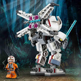 LEGO Star Wars Luke Skywalkers X-Wing Mech, Spielzeugsteine zum Sammeln, Action-Abenteuer, Geschenkidee für kreative Jungen und Mädchen ab 6 Jahren. 75390 Bausets Besuchen Sie den LEGO-Store