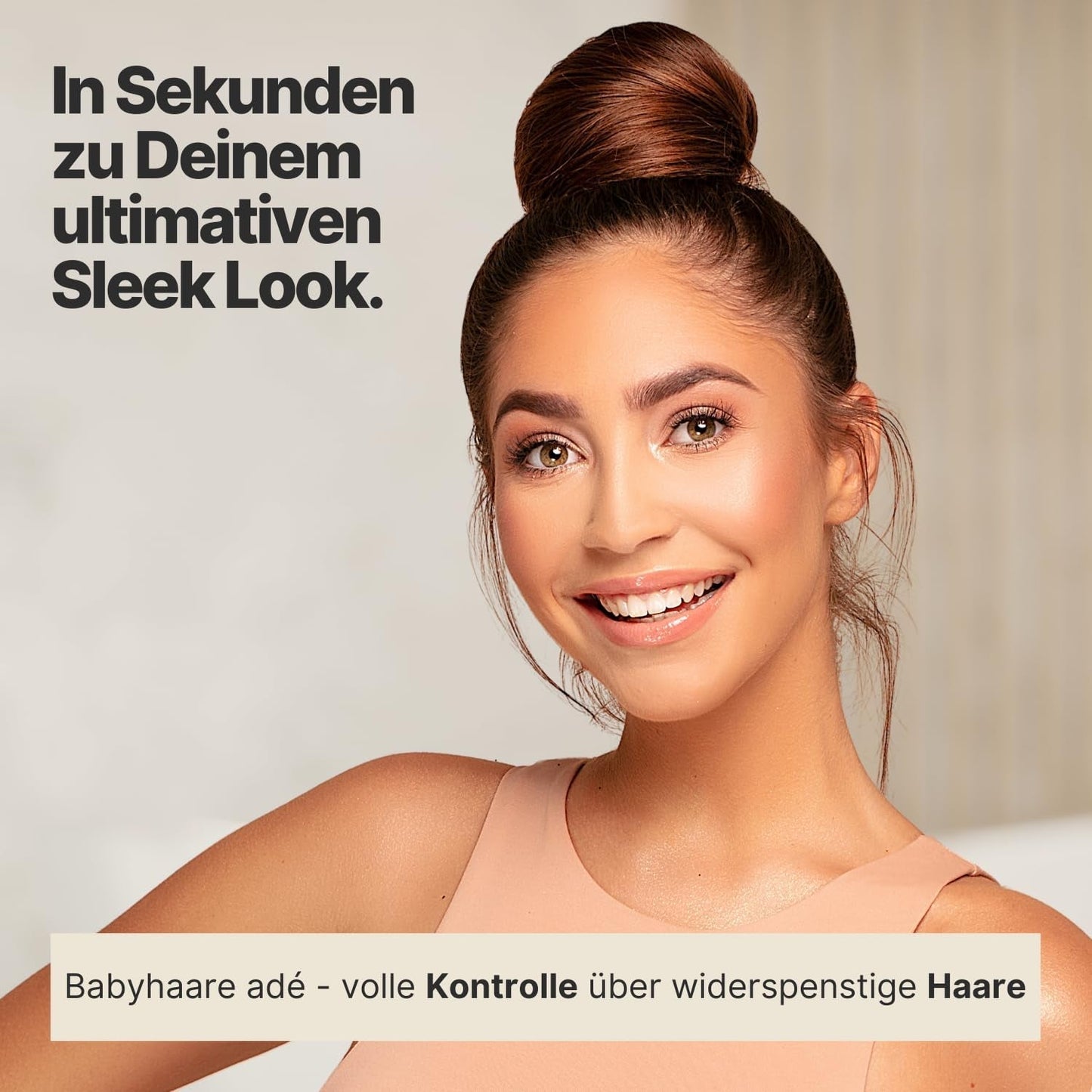 IMPERIO Hair Finishing Stick für Babyhaar – Premium-Mascara für Babyhaar, um feines und kaputtes Haar zu bändigen – 12 ml Transparente Haarfarbe Naty Shop