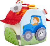 HABA 306383 – Spielwürfel Bauernhof, Multifunktionsspielzeug ab 6 Monaten Babyspielzeug Naty Shop
