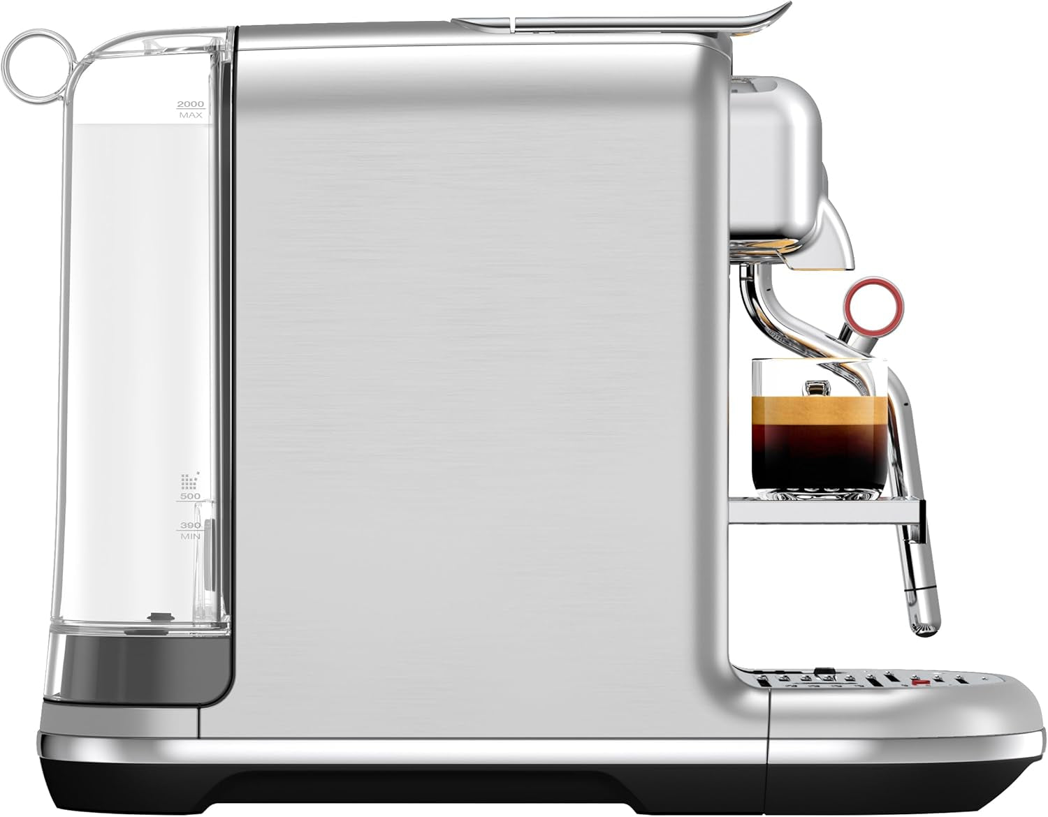 Sage Nespresso Creatista Pro Espressomaschine, Edelstahl, gebürsteter Edelstahl