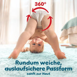 Pampers Premium Protection Pants Größe 7, 123 Windeln, 15 kg+, mit 360°-Anpassung und weichen Anti-Leck-Bündchen für optimalen Komfort und Schutz