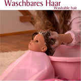 Götz 2027100 Maxy Muffin Fashionisto Puppe – 42 cm große Babypuppe mit verschlafenen braunen Augen, braunen Haaren und weichem Körper – Weichkörperpuppe im 8er-Set