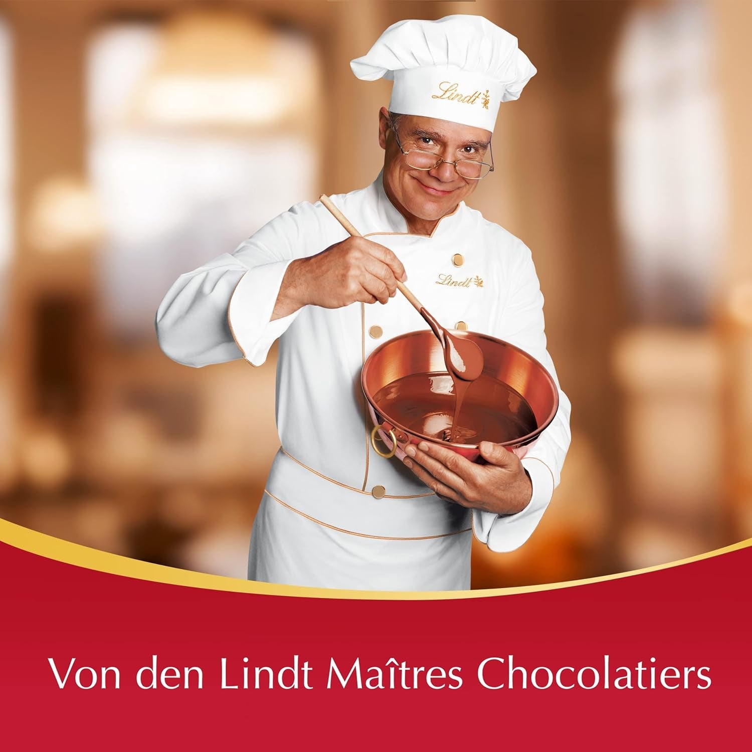 Lindor Chocolate Top Präsentation | 1718 g und Schokoriegel mit Marzipan | 25 Riegel x 50g im Thekendisplay | 1250 g | Reines Marzipan umhüllt von dunkler Schokolade | Schokoriegel