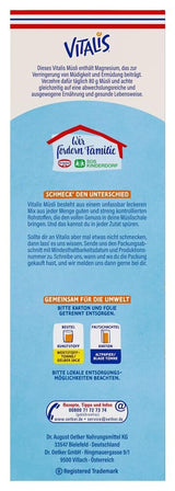 Dr. Oetker Vitalis Less Sweet Crunchy Pure: Knuspermüsli mit 30 % weniger Zucker, 5er Pack (5 x 600g)