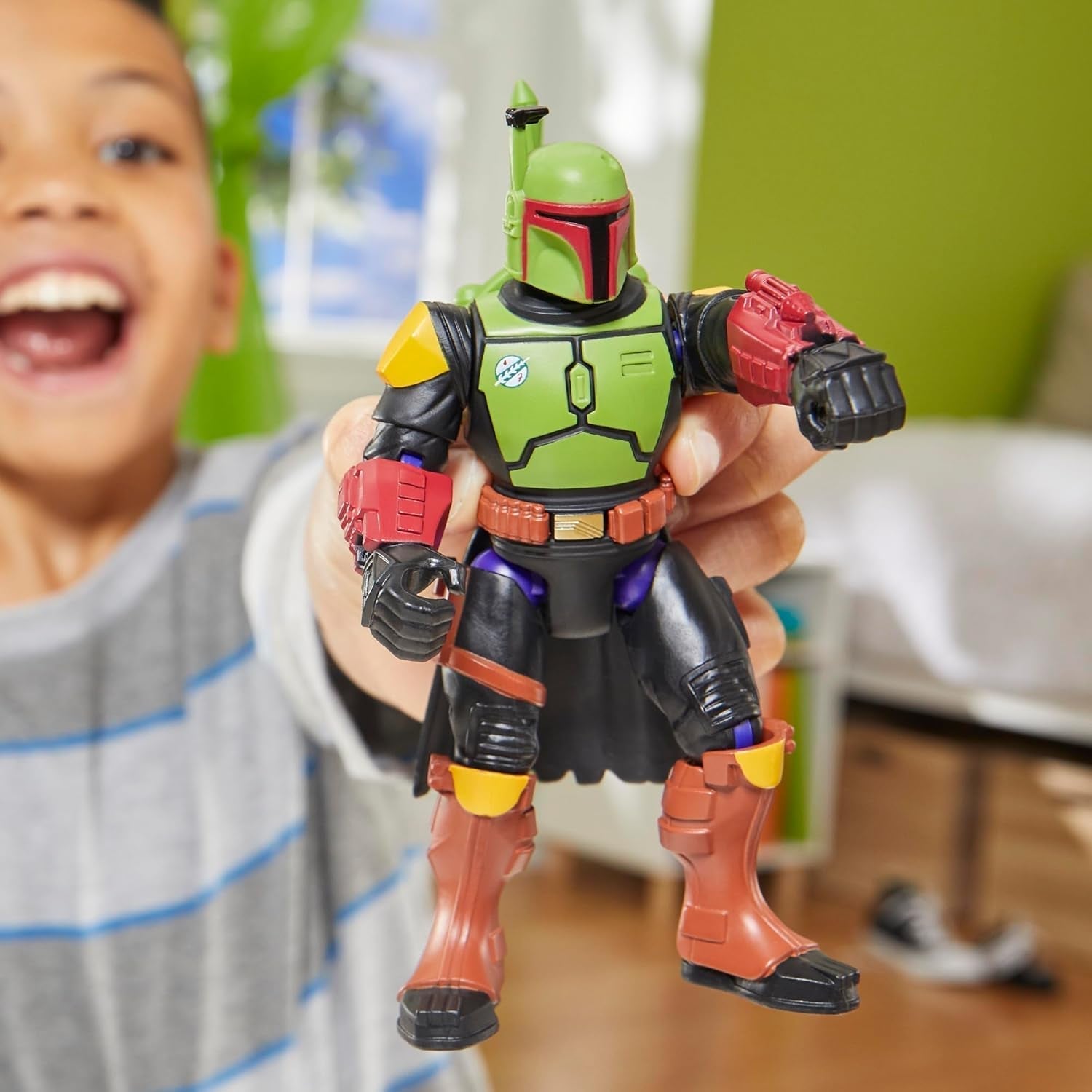 Star Wars Mixmashers Boba Fett Anpassbare Mix-and-Match-Actionfiguren und Zubehör Actionfiguren Naty Shop