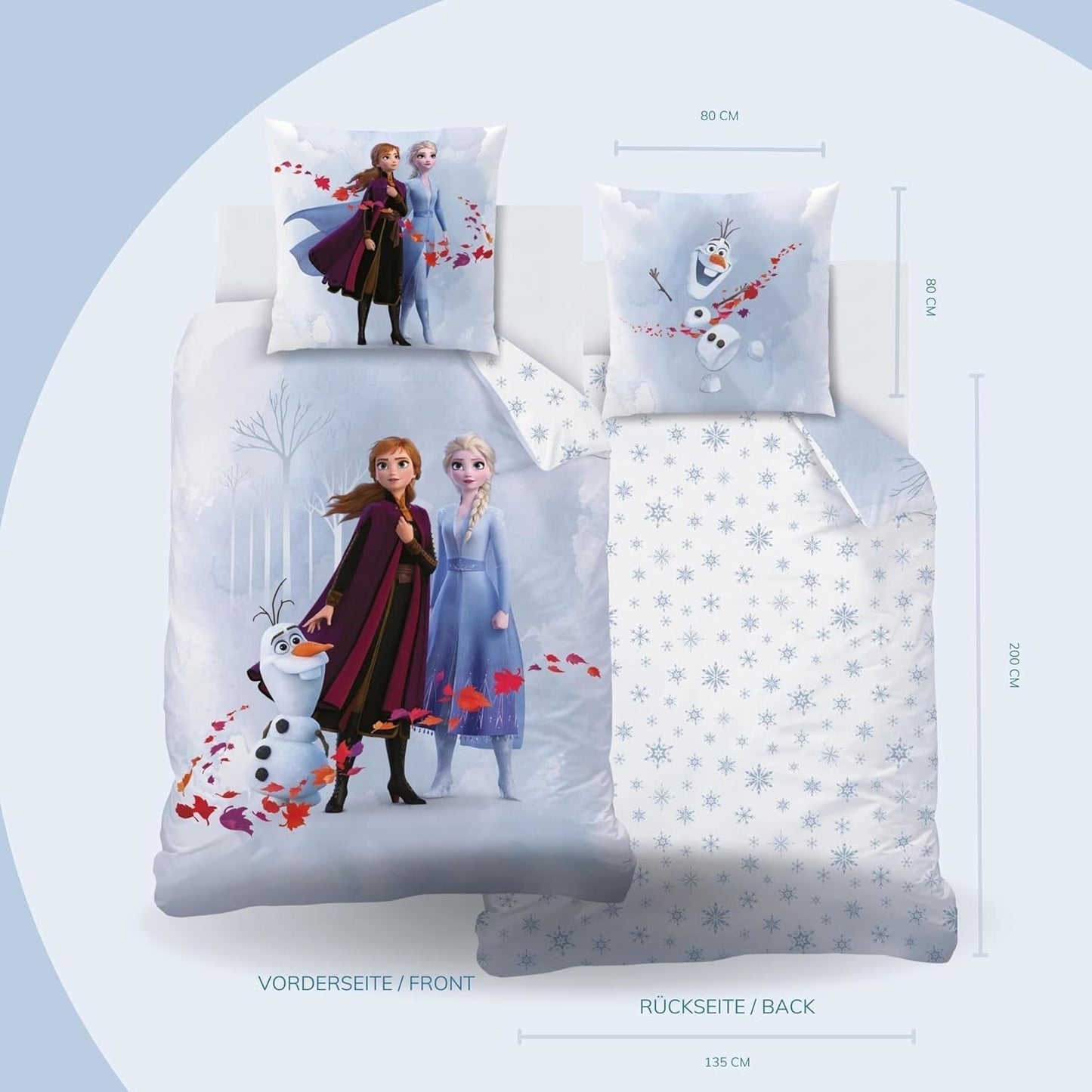 Bettwäsche für Kinder, verschiedene Comicfiguren, 100 % Baumwolle. Bettwäsche – Kinder Naty Shop