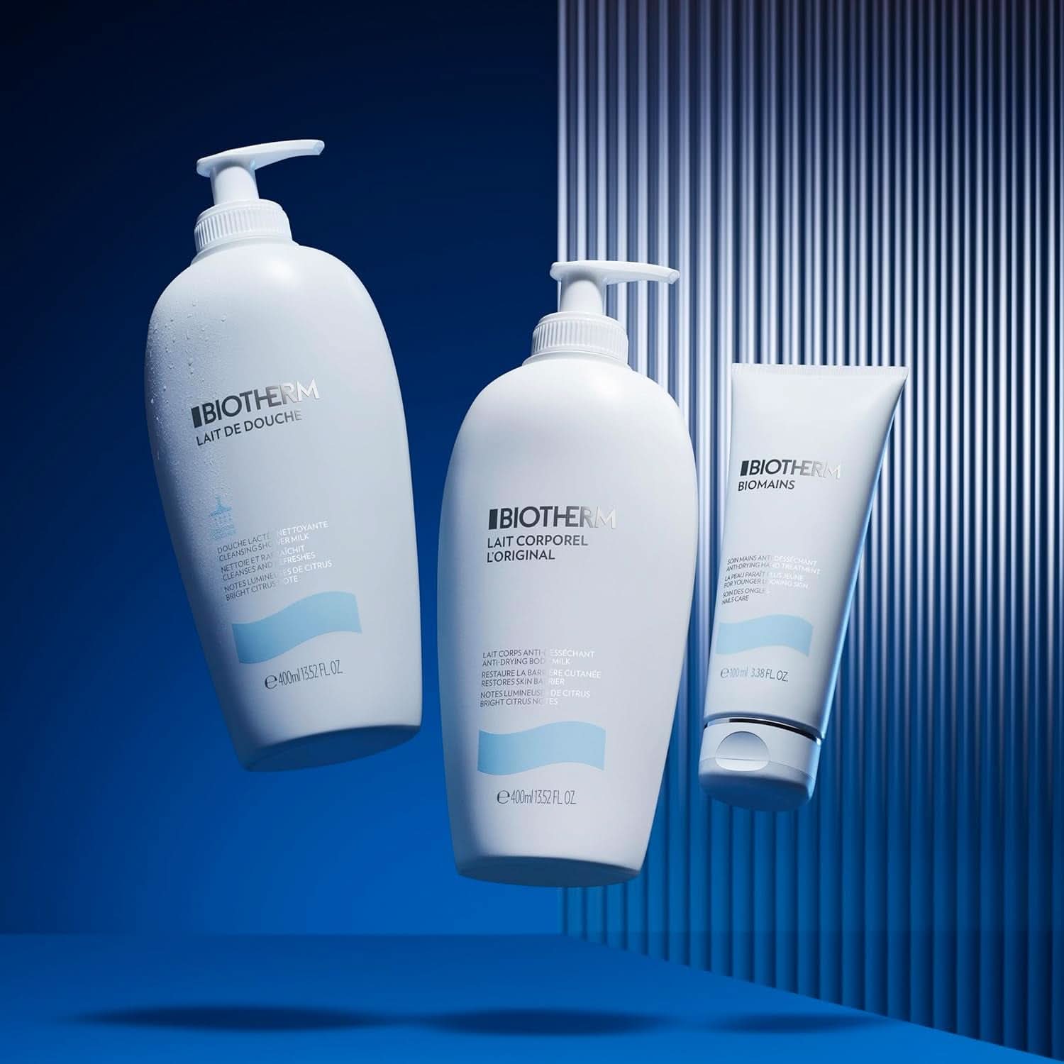 Biotherm Lait Corporel L'Original, Feuchtigkeitsspendende Körperlotion mit Plankton, 400 ml Kosmetik und Schönheit Naty Shop