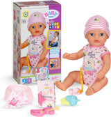 BABY Born Lena (Mädchen) – Babypuppe 36 cm – 7 Funktionen, inklusive Zubehör und Matratze – Funktioniert komplett ohne Batterien – Geeignet für Kleinkinder ab 1 Jahr