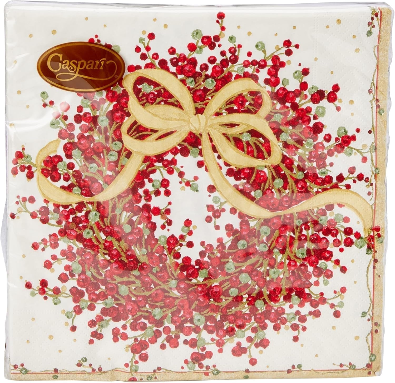 8070C Dreilagige Papierservietten, 20 Stück, 25 x 25 cm, Pfefferbeere