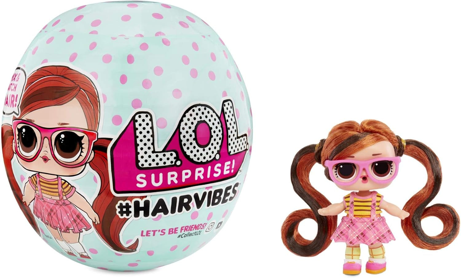 LOL Surprise Sammelpuppen für Mädchen – Mit 15 verschiedenen Überraschungen und Frisuren – #Hairvibes Dolls