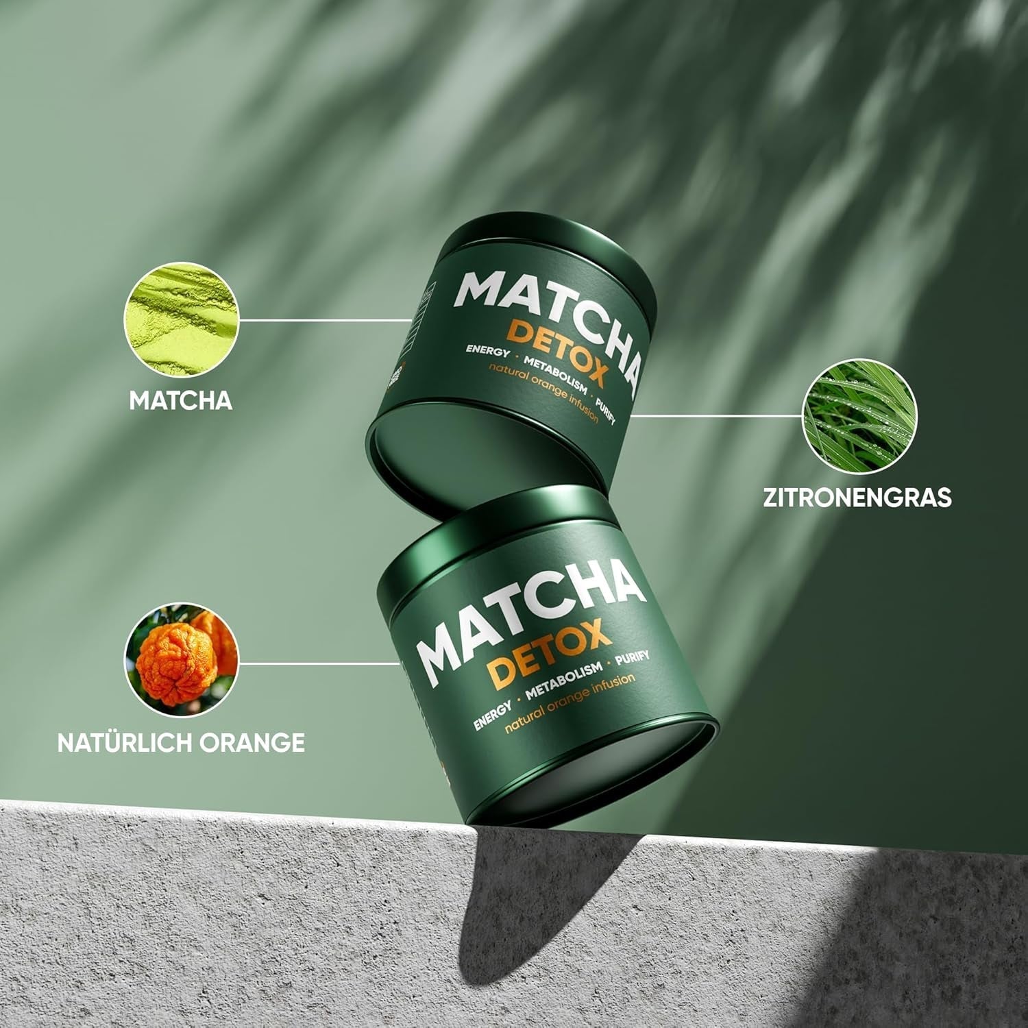 WOW TEA Matcha-Pulver – feines Pulver aus Japan mit frischem Geschmack – ideal für Matcha-Tee, Lattes oder Smoothies – ohne Zusatzstoffe (Detox)