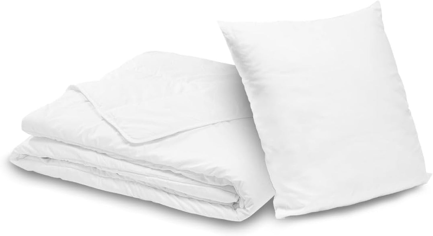 Bleu Calin Home Collection 'Caline' Steppdeckenpaket für 2 Personen 220 x 240 cm mit 2 Kissen 60 x 60 cm, weiß Steppdecken und Steppdecken Naty Shop 140 x 200 cm