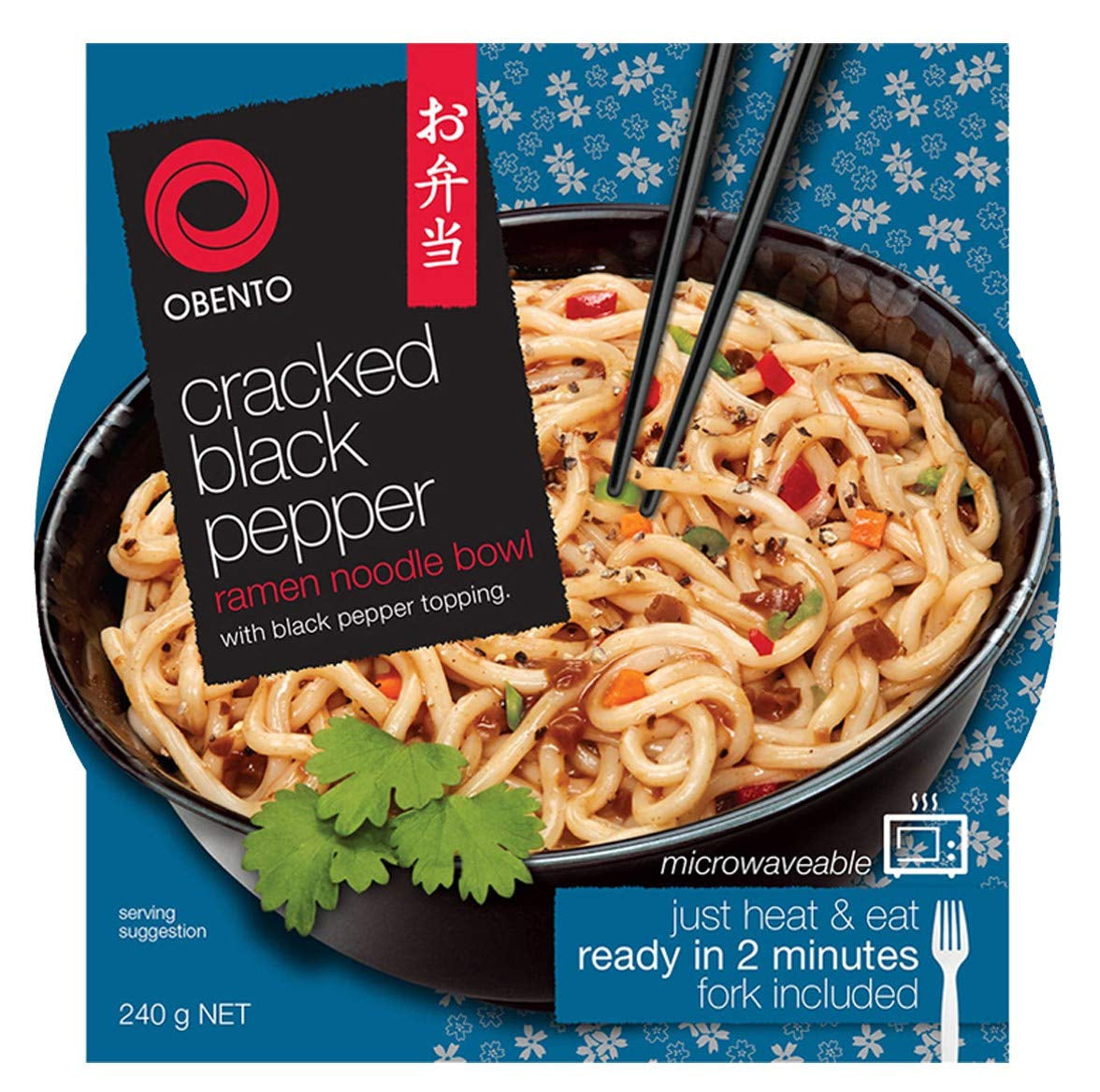 Süß-saure Udon-Schüssel, mikrowellenfertiges Gericht, 240 g