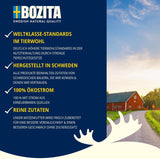 Bozita Pouch Nassfutter Häppchen in Sauce mit Huhn - 12x85g Portionsbeutel getreidefreies & weizenfreies Futter für Katzen - Katzennassfutter für erwachsene Katzen mit 8,5% Protein & 4,5% Fettgehalt