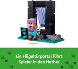 LEGO Minecraft The Armory Spielset mit Heldenfiguren, Spielzeugwaffen und Alex-Figur, Actionspielzeug für Jungen und Mädchen, Geschenk für Gamer und Kinder ab 7 Jahren 21252 Bausets Besuchen Sie den LEGO-Store
