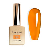 CANNI Gel-Nagellack, semipermanent, dunkelviolett, Nagellack, UV-Gel, Soak Off, Maniküre