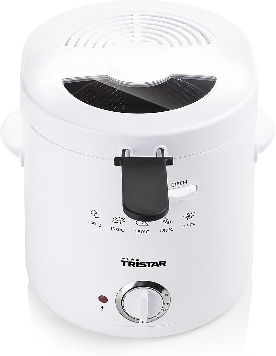 Tristar FR-6941 Fritteuse – Thermostat, 1,5 l, 1000 W, weiß Appliances Naty Shop