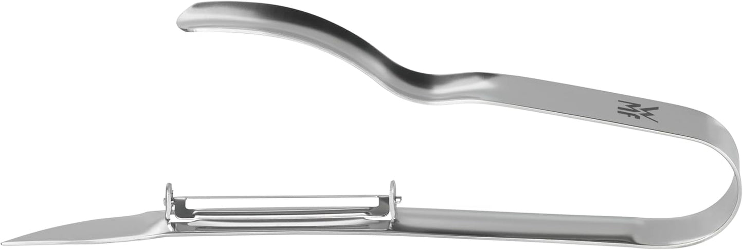 WMF Gourmet Spargelschäler 17 cm, Edelstahl Cromargan Spargelschäler Naty Shop