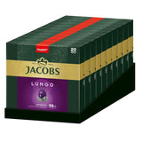 Jacobs Kaffeekapseln Lungo Intenso, Intensität 8/12, 10 x 20 Getränke, Nespresso* kompatible Kaffeekapseln, 200 Kapseln