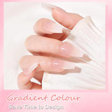 Ballerina-Kunstnägel-Set – 240-teiliges zartes Flieder-Rosa-Kunstnägel-Set, vollflächiger Kleber auf Kunstnägeln, Set mit künstlichen Nagelspitzen für Maniküre und Nagelkunst für Frauen und Mädchen (Lavendelrosa)