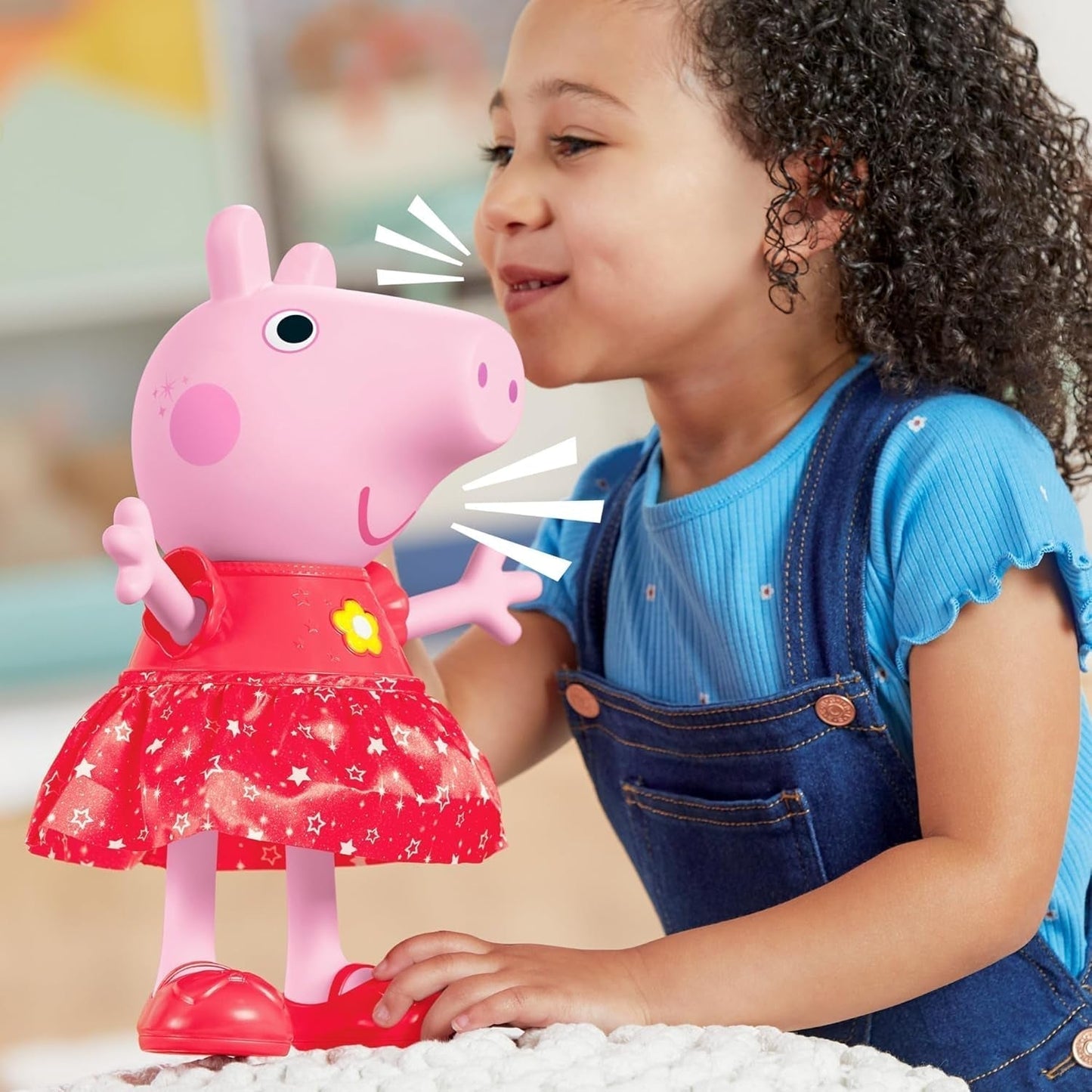 Peppa Pig Peppa'S Matschpfützen-Partypuppe – deutsche Version, Pink oder Pink Naty Shop Dolls