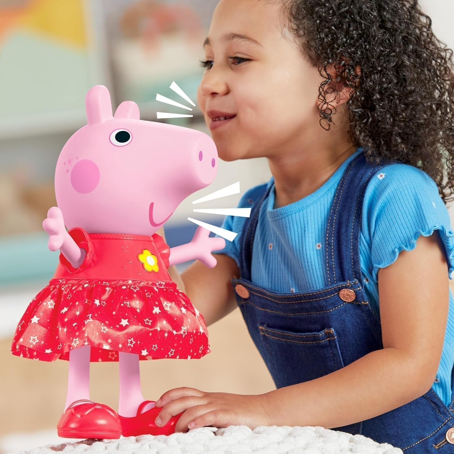Peppa Pig Peppa'S Matschpfützen-Partypuppe – deutsche Version, Pink oder Pink Naty Shop Dolls