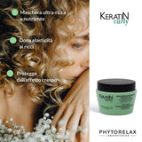 Phytorelax Laboratories Haarmaske für lockiges Haar – 250 ml Naty Shop Haarmaske