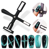SUPWEE 5-in-1-Nagelmagnet-Werkzeug, rosa Katzenaugen-Magnet für Nägel, Multifunktions-Magnetstift, DIY Magic 3D-Magnetstift-Set, Nagelkunst-Magnetstift für Nagelkunst, Diy-Zubehör